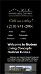 Mobile Screenshot of modernlivingconcepts.com